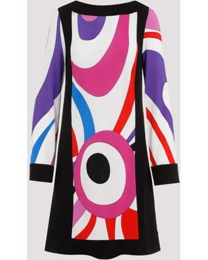 PUCCI Effortless Viscose Mini Dress For Ss24 - Red