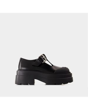 Alexander Wang Tova Mary Jane Platform Loafers - Black