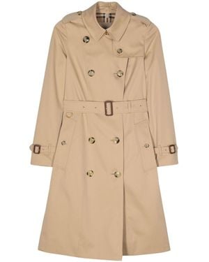 Burberry Coats - Natural