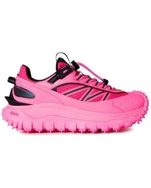 Moncler Trailgrip Low Top Sneakers - Pink