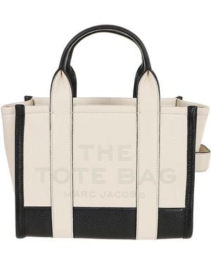 Marc Jacobs Two-Tone Tote Handbag - Natural