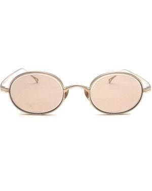 Kame Mannen Sleek Titanium Optical Frames 145Mm - Natural