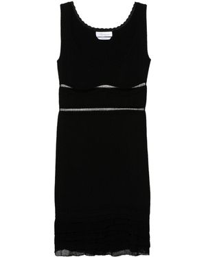 Blumarine Jersey Min Dress - Black