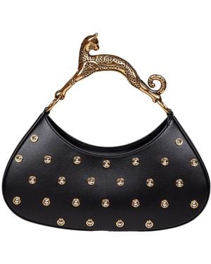 Lanvin Leather Hobo Bag - Black