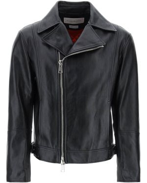Alexander Mcqueen Peplum Biker Jacket | Balardi