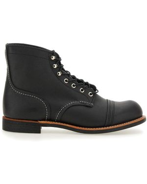 Red Wing Iron Ranger Lace-Up Boot For - Black