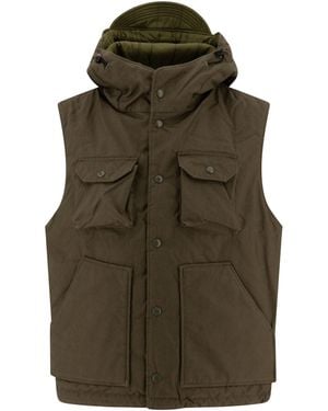 Engineered Garments "Field" Vest Jacket - Green