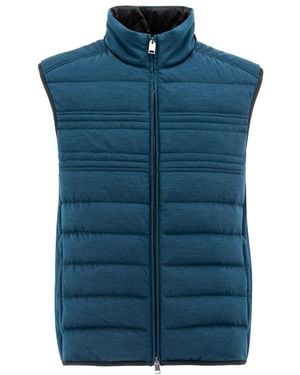 Brioni Ultralight Mini Gilet For - Blue