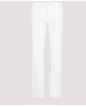 Brioni Meribel Regular Fit Jeans - White