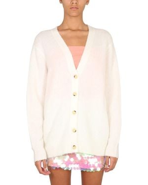 Helmut Lang Oversized Cardigan - White
