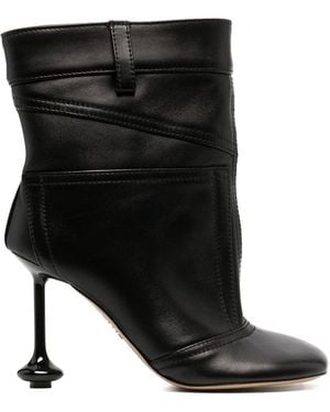 Loewe Blade Heel Boot 70 in Black | Lyst