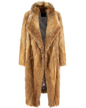 BB COUTURE Faux-Fur Jacket - Brown