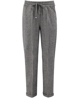 Kiton Handcrafted Pants For - Gray