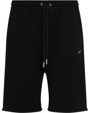 Off-White c/o Virgil Abloh Vibe Arrow Mini Skate Sweatshorts - Black