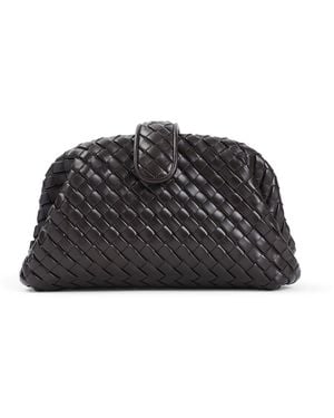 Bottega Veneta Chic 1980 Mini Clutch Handbag - Black