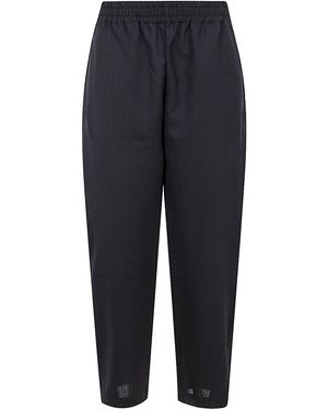Studio Nicholson Sporty Curve Leg Mini Pant For - Blue