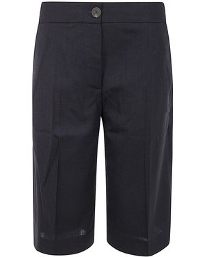 Studio Nicholson Wool City Shorts For - Blue
