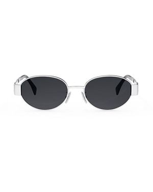 Celine Chic Oversized Sunglasses With 135Mm Temples - Black