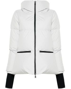 Herno Padded Long Sleeved Jacket For - White