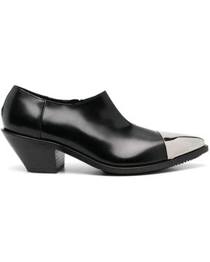 Junya Watanabe Ladies' Mini Moccasin Shoes For Fall 2024 - Black