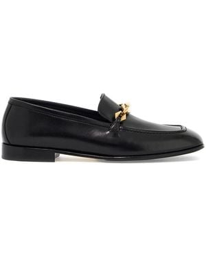 Jimmy Choo Luna Marlow Moccasin in Black | Lyst