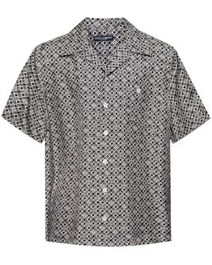 Dolce & Gabbana Summer Mini Shirt For - Gray
