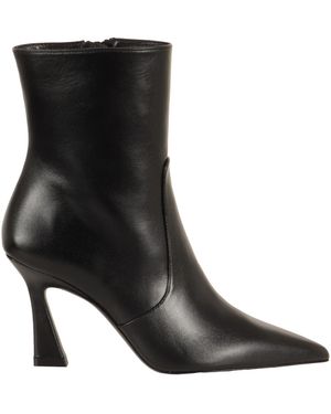 Stuart Weitzman Chic 90Mm Ankle Boots - Black