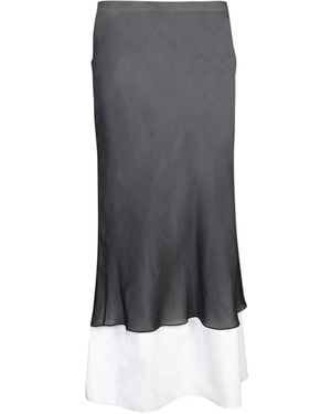 Quira Elegant Mini Skirt For - Gray