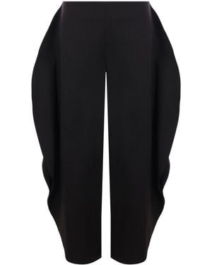 Alaïa Ruffle Detail Pants For - Black