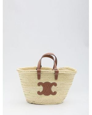 Celine Mini Raffia Handbag - Natural
