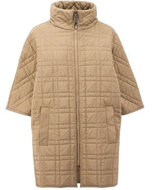 Fabiana Filippi Chic Cape For - Natural