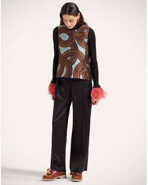 La DoubleJ Loose Trousers - Multicolour