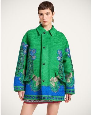 La DoubleJ Truffle Coat - Green