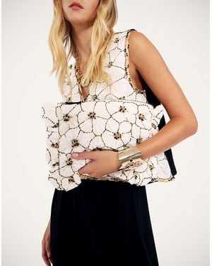 La DoubleJ Hand Pochette - White