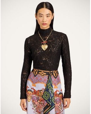 La DoubleJ Lacey Turtleneck - Black