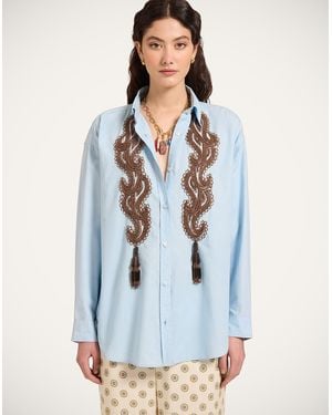 La DoubleJ Better Than Your Boyfriend's Shirt - Blue
