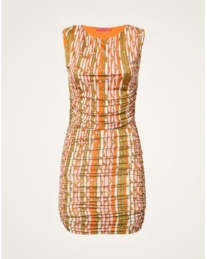 La DoubleJ Bandage Mini Dress - Metallic