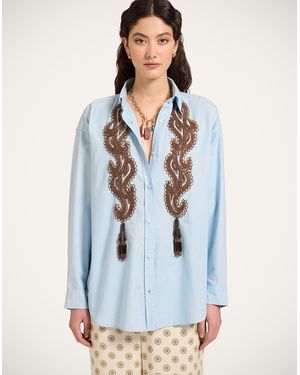 La DoubleJ Better Than Your Boyfriend's Shirt - Blue