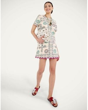 La DoubleJ Mini Swing Dress - Natural