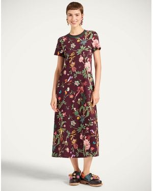 La DoubleJ Sporty Swing Dress - Red
