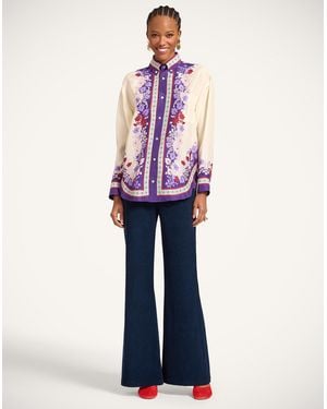 La DoubleJ The Flare Pants - Blue