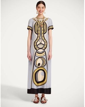 La DoubleJ Swing Dress - White