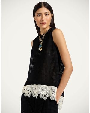 La DoubleJ La Scala Top - Black