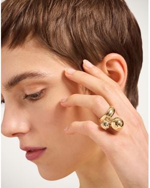 La DoubleJ Jingle Ring - Brown
