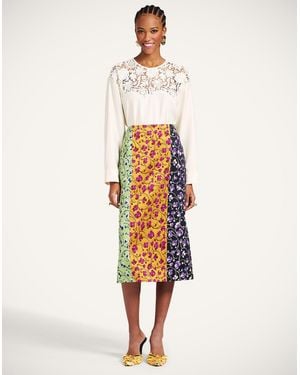 La DoubleJ Pencil Skirt - Natural