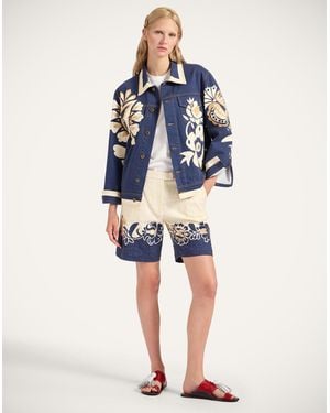 La DoubleJ Boyfriend Shorts - Blue