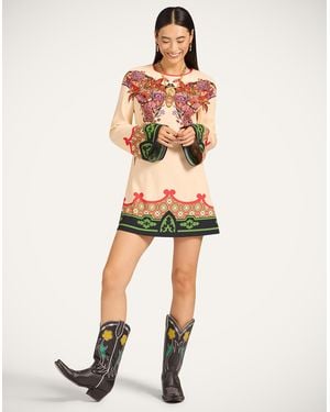 La DoubleJ Mini Supremes Swing Dress - Natural