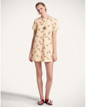 La DoubleJ Mini Swing Dress - Natural