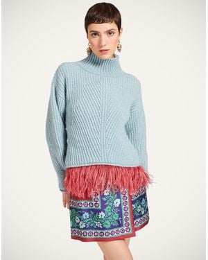 La DoubleJ High Kick Sweater - Blue