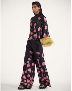 La DoubleJ Palazzo Pants - White